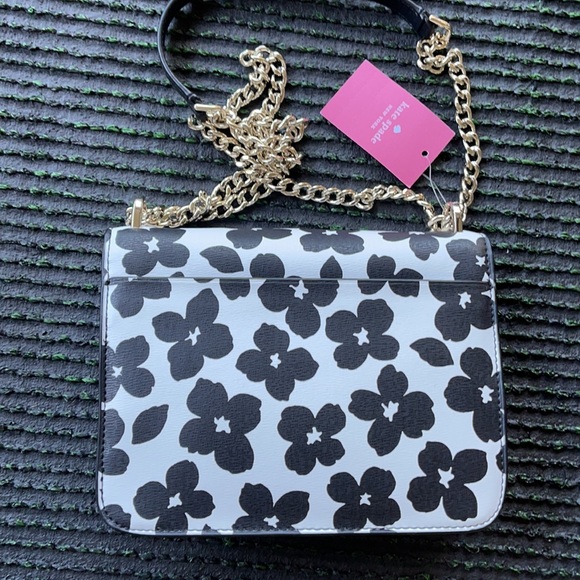 Kate Spade remi graphic blooms flap chain crossbody - Picture 5 of 16